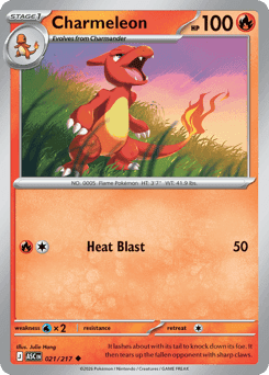 Charmeleon 21/217 — Heróis Excelsos