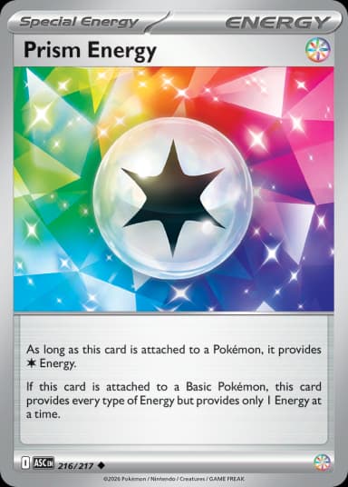 Carta Prism Energy 216/217 do set Ascended Heroes — Pokémon TCG | Bynx
