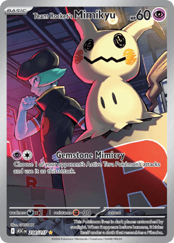Team Rocket's Mimikyu 238 — Ascended Heroes