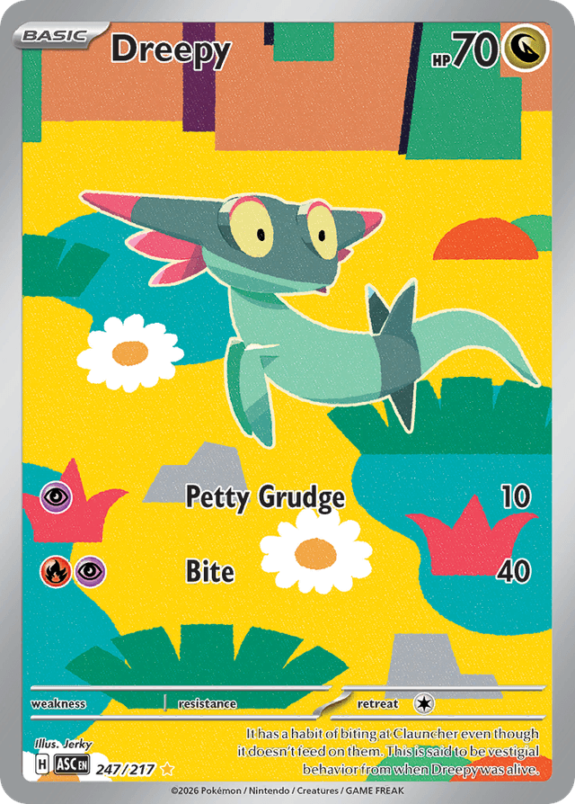 Carta Dreepy 247/217 do set Ascended Heroes — Pokémon TCG | Bynx
