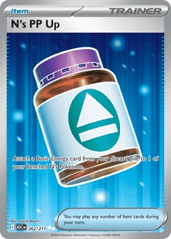N's PP Up 262/217 — Heróis Excelsos