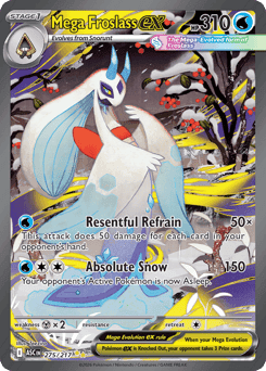 Mega Froslass ex 275/217 — Heróis Excelsos