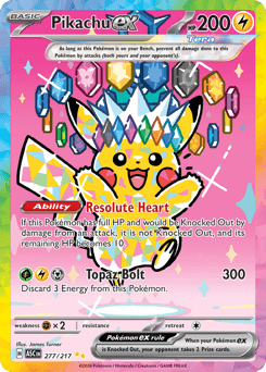 Pikachu ex 277 — Ascended Heroes