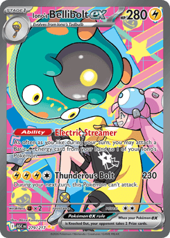 Iono's Bellibolt ex 279/217 — Heróis Excelsos
