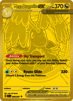 Mega Dragonite ex 295/217 — Heróis Excelsos