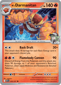 N's Darmanitan 33 — Ascended Heroes