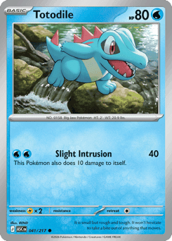 Totodile 41 — Ascended Heroes