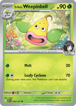 Erika's Weepinbell 5 — Ascended Heroes