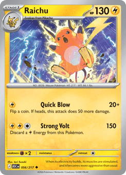 Raichu 56 — Ascended Heroes