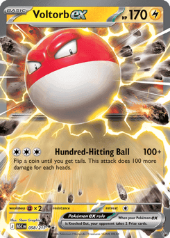 Voltorb ex 58 — Ascended Heroes
