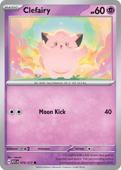 Clefairy 74/217 — Heróis Excelsos