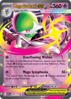 Mega Gardevoir ex 89 — Ascended Heroes