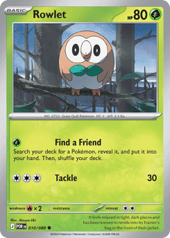 Rowlet 10/88 — Equilíbrio Perfeito