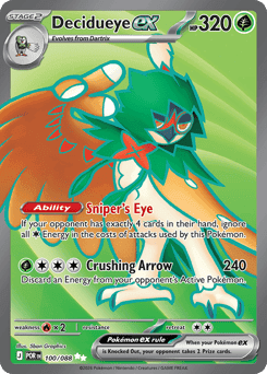 Decidueye ex 100 — Perfect Order