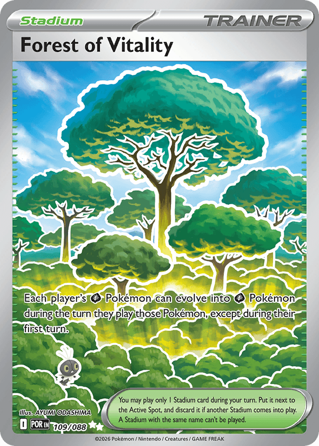 Carta Forest of Vitality 109/88 do set Perfect Order — Pokémon TCG | Bynx