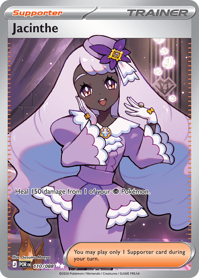 Carta Jacinthe 110/88 do set Perfect Order — Pokémon TCG | Bynx