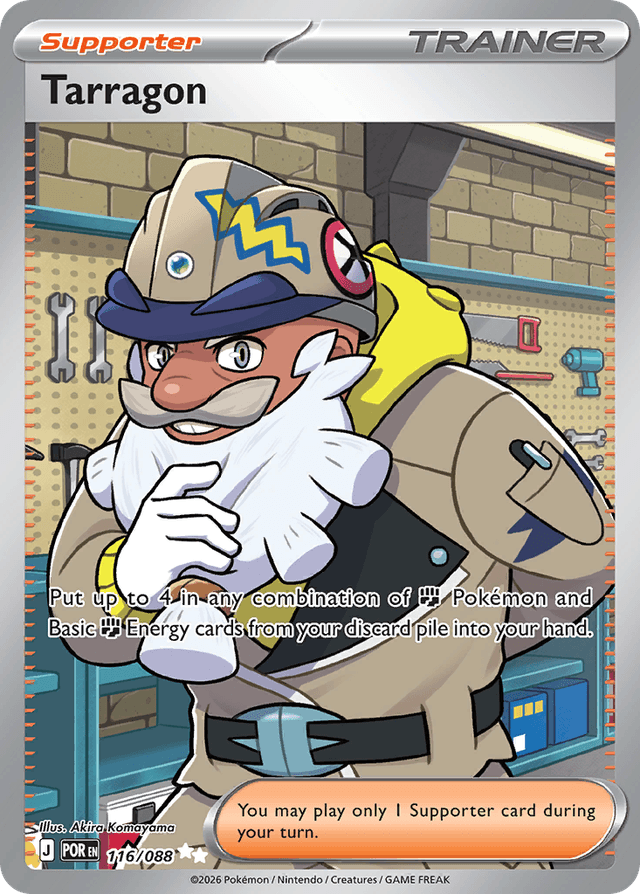 Carta Tarragon 116/88 do set Perfect Order — Pokémon TCG | Bynx