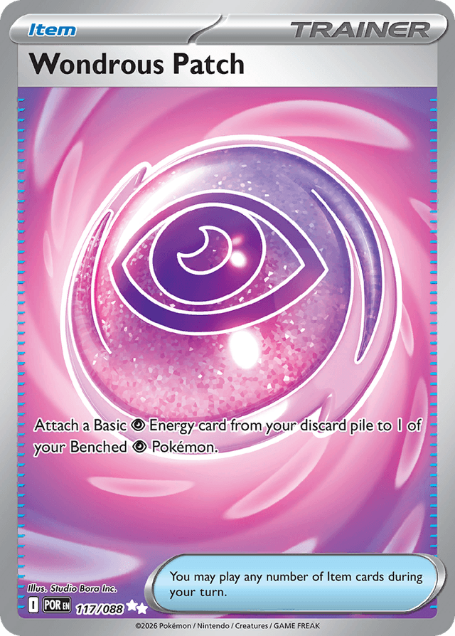 Carta Wondrous Patch 117/88 do set Perfect Order — Pokémon TCG | Bynx