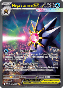 Mega Starmie ex 118 — Perfect Order