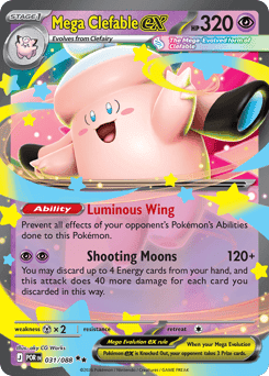 Mega Clefable ex 31/88 — Equilíbrio Perfeito