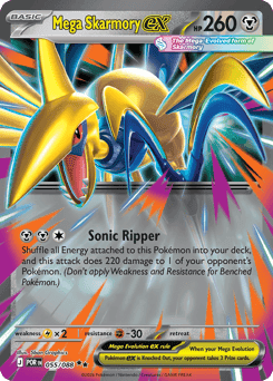 Mega Skarmory ex 55 — Perfect Order