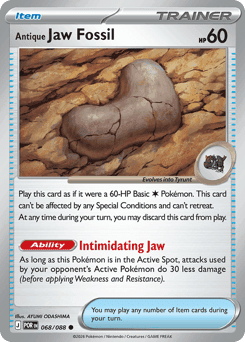 Antique Jaw Fossil 68/88 — Equilíbrio Perfeito