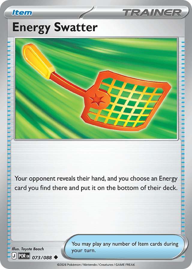 Carta Energy Swatter 73/88 do set Perfect Order — Pokémon TCG | Bynx