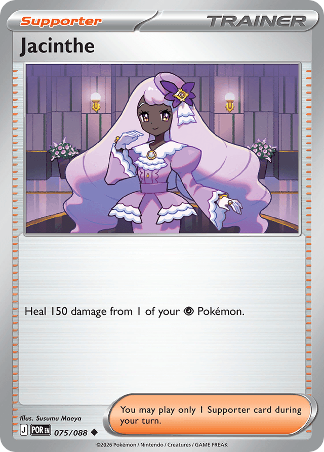Carta Jacinthe 75/88 do set Perfect Order — Pokémon TCG | Bynx