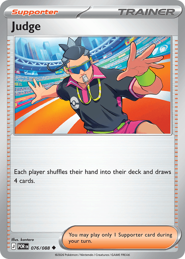 Carta Judge 76/88 do set Perfect Order — Pokémon TCG | Bynx