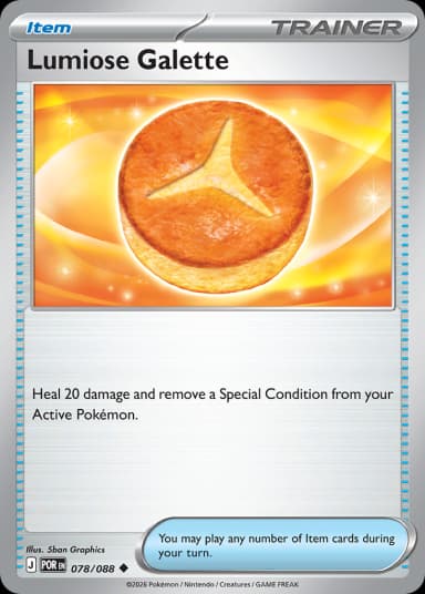 Carta Lumiose Galette 78/88 do set Perfect Order — Pokémon TCG | Bynx