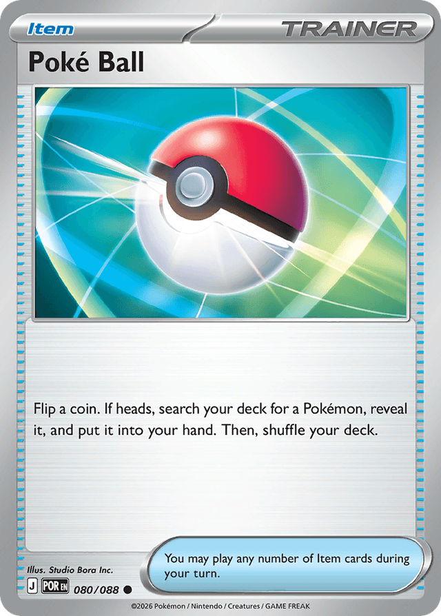 Carta Poké Ball 80/88 do set Perfect Order — Pokémon TCG | Bynx