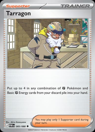 Carta Tarragon 85/88 do set Perfect Order — Pokémon TCG | Bynx