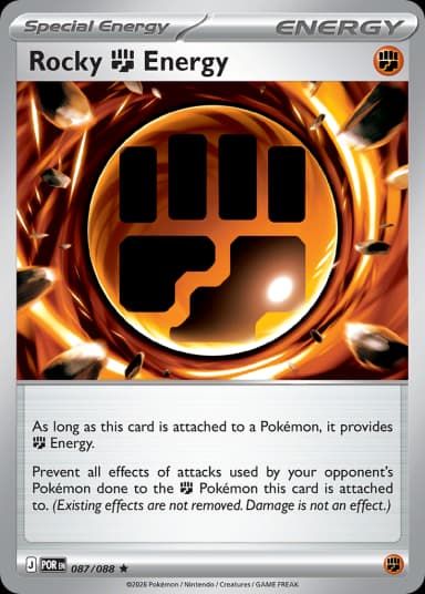 Carta Rocky Fighting Energy 87/88 do set Perfect Order — Pokémon TCG | Bynx