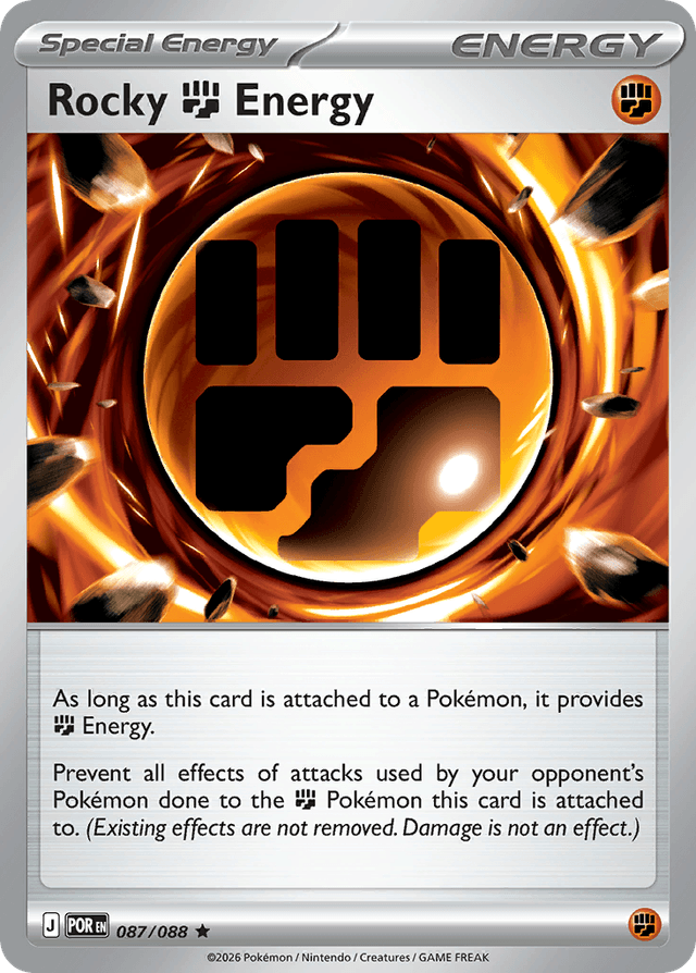 Carta Rocky Fighting Energy 87/88 do set Perfect Order — Pokémon TCG | Bynx