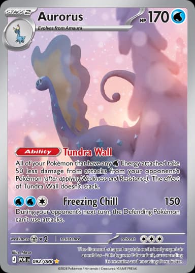 Carta Aurorus 92/88 do set Perfect Order — Pokémon TCG | Bynx