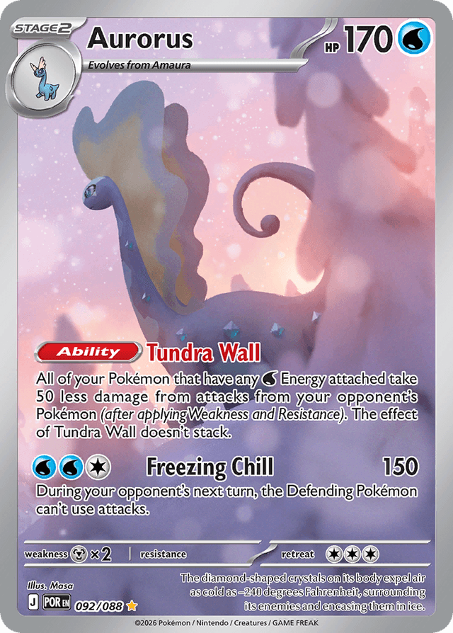 Carta Aurorus 92/88 do set Perfect Order — Pokémon TCG | Bynx