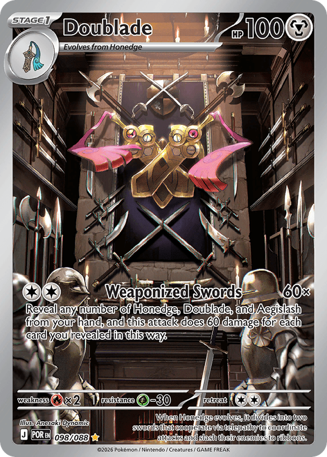 Carta Doublade 98/88 do set Perfect Order — Pokémon TCG | Bynx
