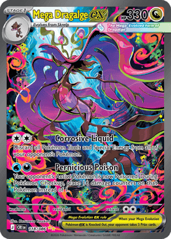 Mega Dragalge ex 118 — Chaos Rising