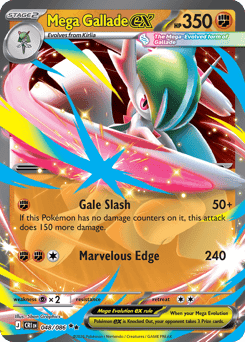 Mega Gallade ex 48 — Chaos Rising