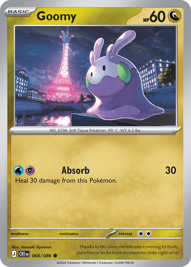 Carta Goomy 66/122 do set Chaos Rising — Pokémon TCG | Bynx