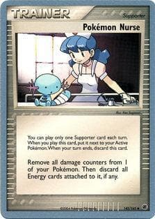 Carta Pokémon Nurse 18/25 do set World Championship 2004: Blaziken Tech — Pokémon TCG | Bynx