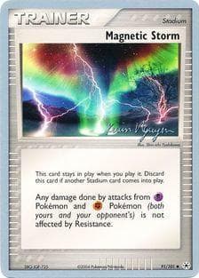 Carta Magnetic Storm 14/24 do set World Championship 2004: Team Rushdown — Pokémon TCG | Bynx