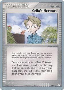 Carta Celio's Network 14/23 do set World Championship 2006: B-L-S — Pokémon TCG | Bynx