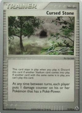 Carta Cursed Stone 16/20 do set World Championship 2006: Mewtrick — Pokémon TCG | Bynx