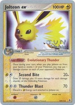 Jolteon ex 05 — World Championship 2007: Flyvees