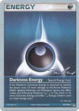 Carta Darkness Energy 23/26 do set World Championship 2007: Legendary Ascent — Pokémon TCG | Bynx