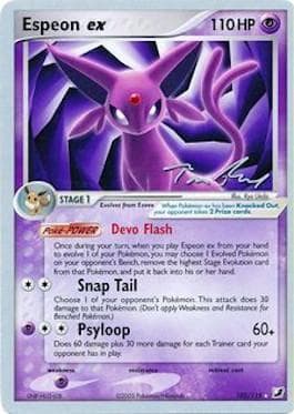 Espeon ex 05/26 — World Championship 2007: Legendary Ascent