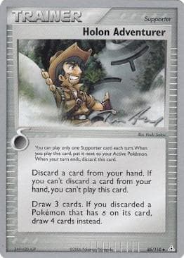 Carta Holon Adventurer 14/26 do set World Championship 2007: Legendary Ascent — Pokémon TCG | Bynx