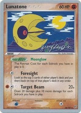 Carta Lunatone 04/27 do set World Championship 2007: Rambolt — Pokémon TCG | Bynx