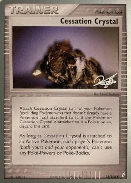 Carta Cessation Crystal 05/19 do set World Championship 2008: Bliss Control — Pokémon TCG | Bynx